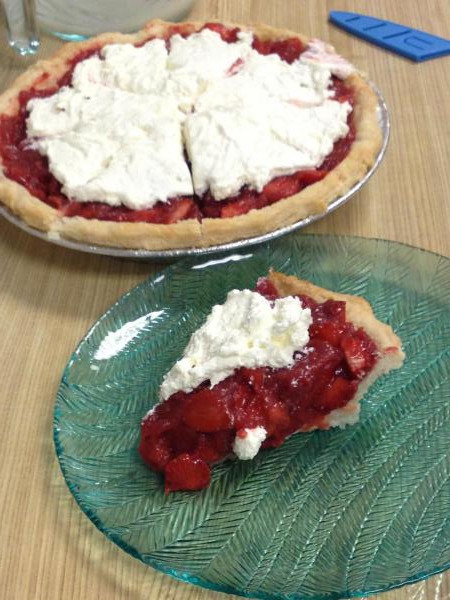 Strawberry pie